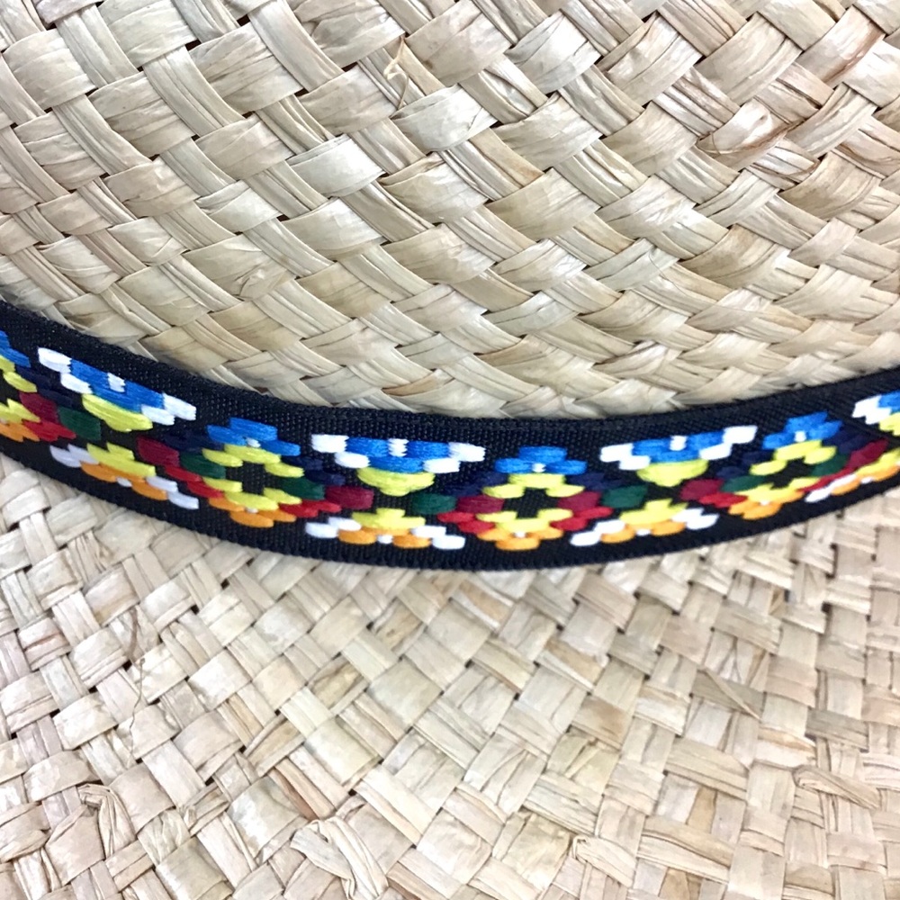 LAST 1 Anthro Shiraleah Sam Panama Pom Pom Hat - Picture 4 of 7
